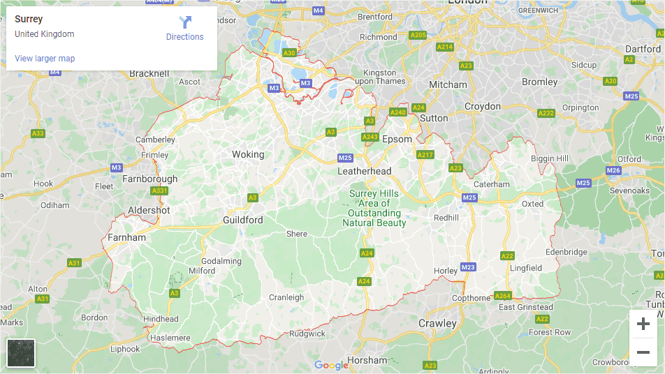 West London - Inshutters Maps