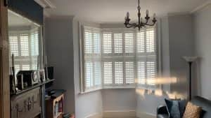 Living Room MDF Shutters