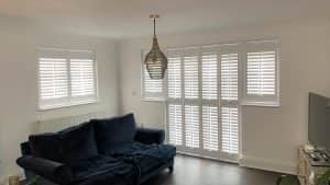 Living Room MDF Shutters