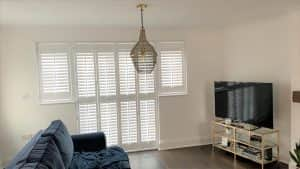 Living Room MDF Shutters