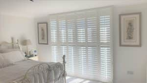 Bedroom Tracked Shutters