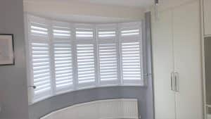 Curved Bay Window Shutters