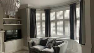 Full Height Bay Window Shutters