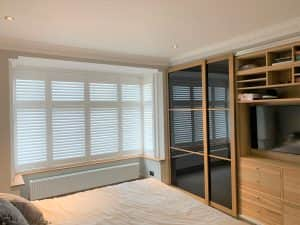 Hardwood Bedroom Shutters