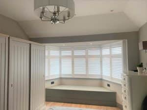 Bedroom Bay Window Shutters